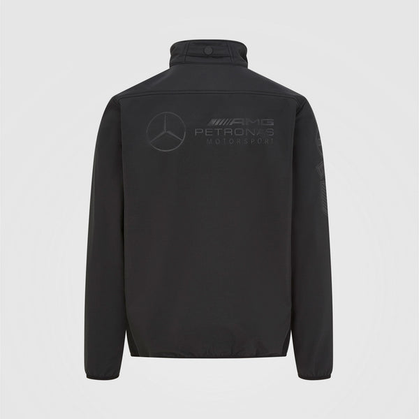 Mercedes AMG Petronas F1 Mens Logo Black Jacket