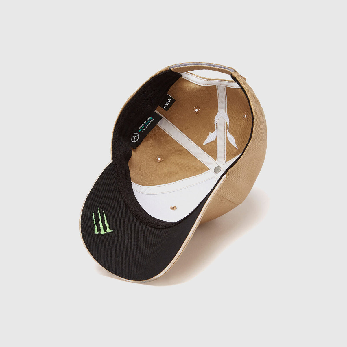 Mercedes AMG Petronas F1 Team Lewis Hamilton Hat - 2023 Neon Yellow Cap