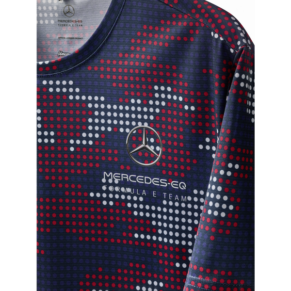 Mercedes Benz EQ Formula E Team S8 Special Edition Mens UK London GP Camo T-Shirt