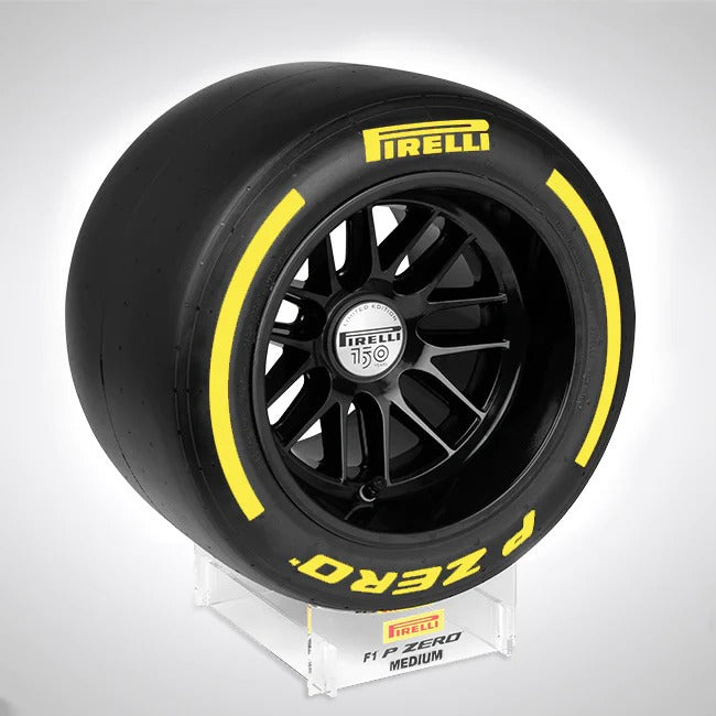 Pirelli Yellow Medium compound wind tunnel tyre