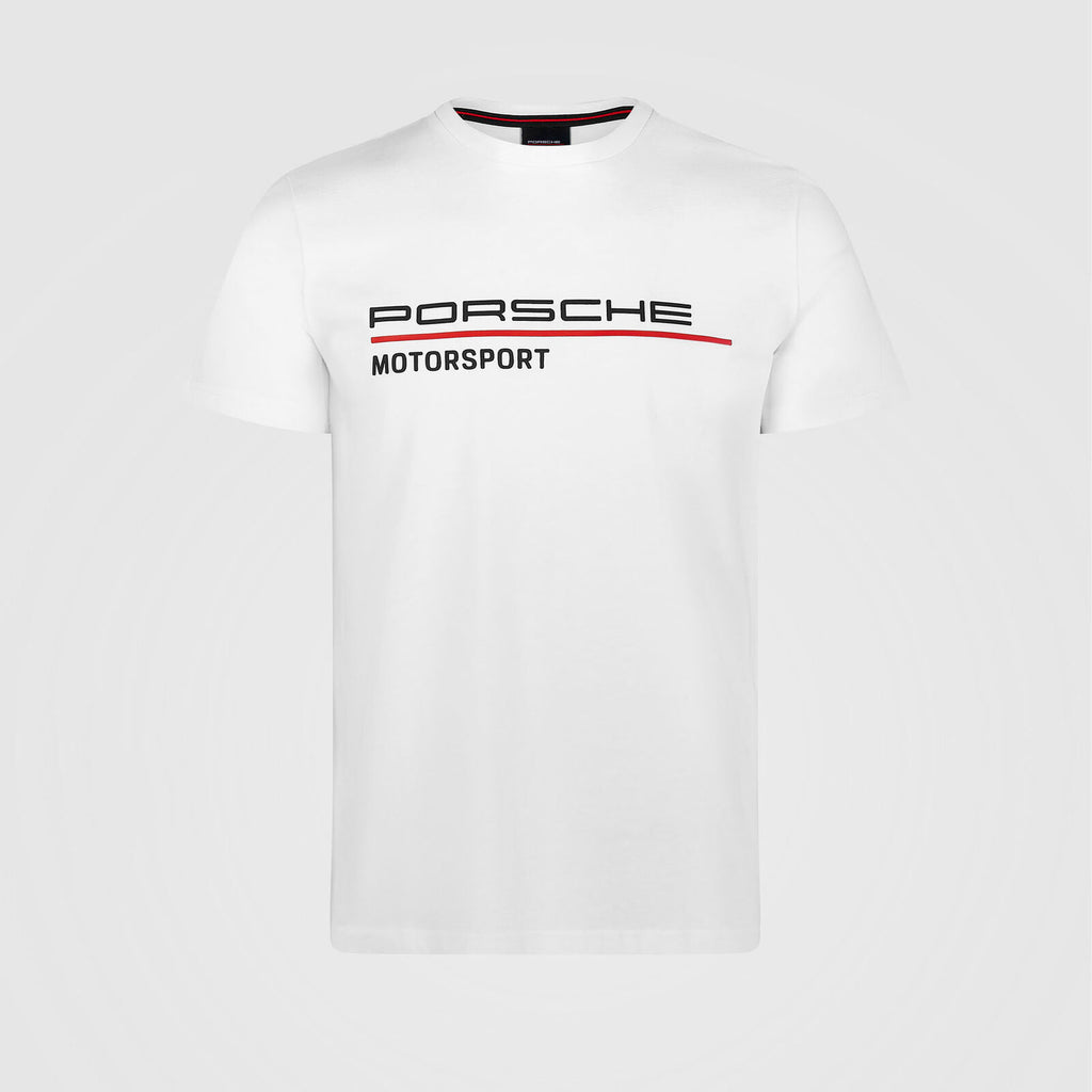 Porsche Motorsport F1 Team Mens Logo Black/White T-Shirt