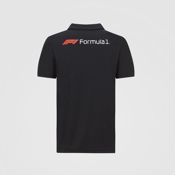 Formula 1 Tech Collection F1 Mens Tech Black Polo Shirt
