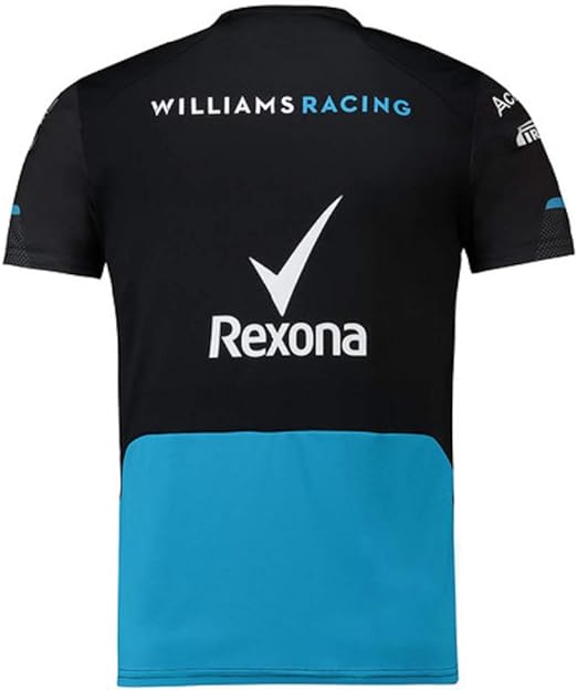 Williams Racing F1 Robert Kubica Mens Black T-shirt
