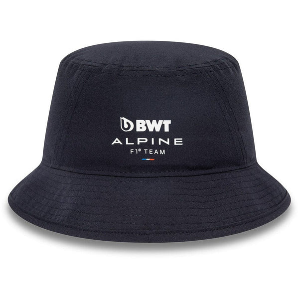 Alpine Racing F1 New Era Unisex Iridescent Navy Bucket Hat