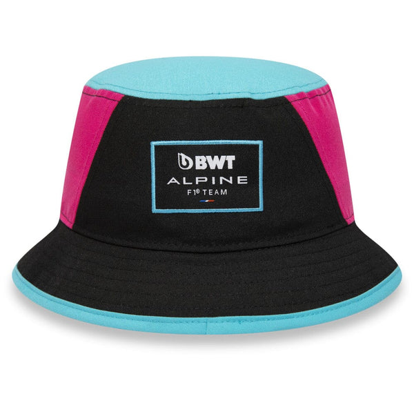 Alpine Racing F1 New Era 9Forty 2023 Special Edition Miami Black/Blue/Pink Bucket Hat