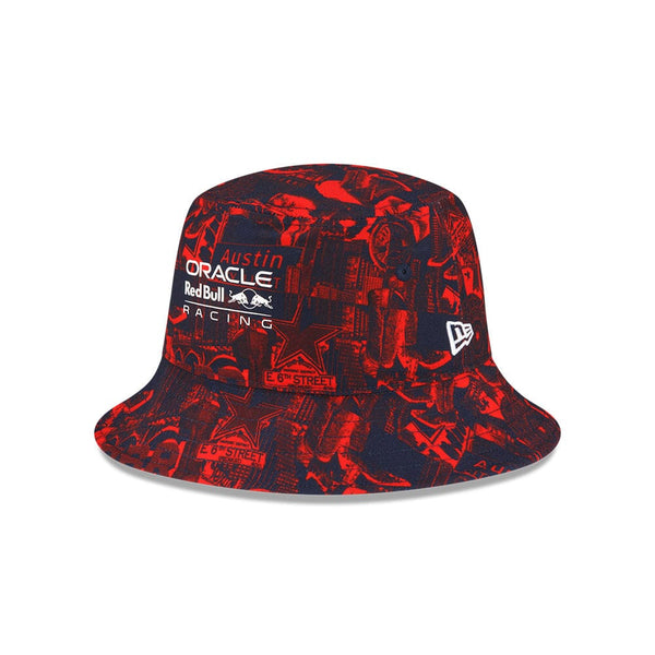 Red Bull Racing F1 Special Edition New Era 9Forty Unisex Austin GP Bucket Red Hat