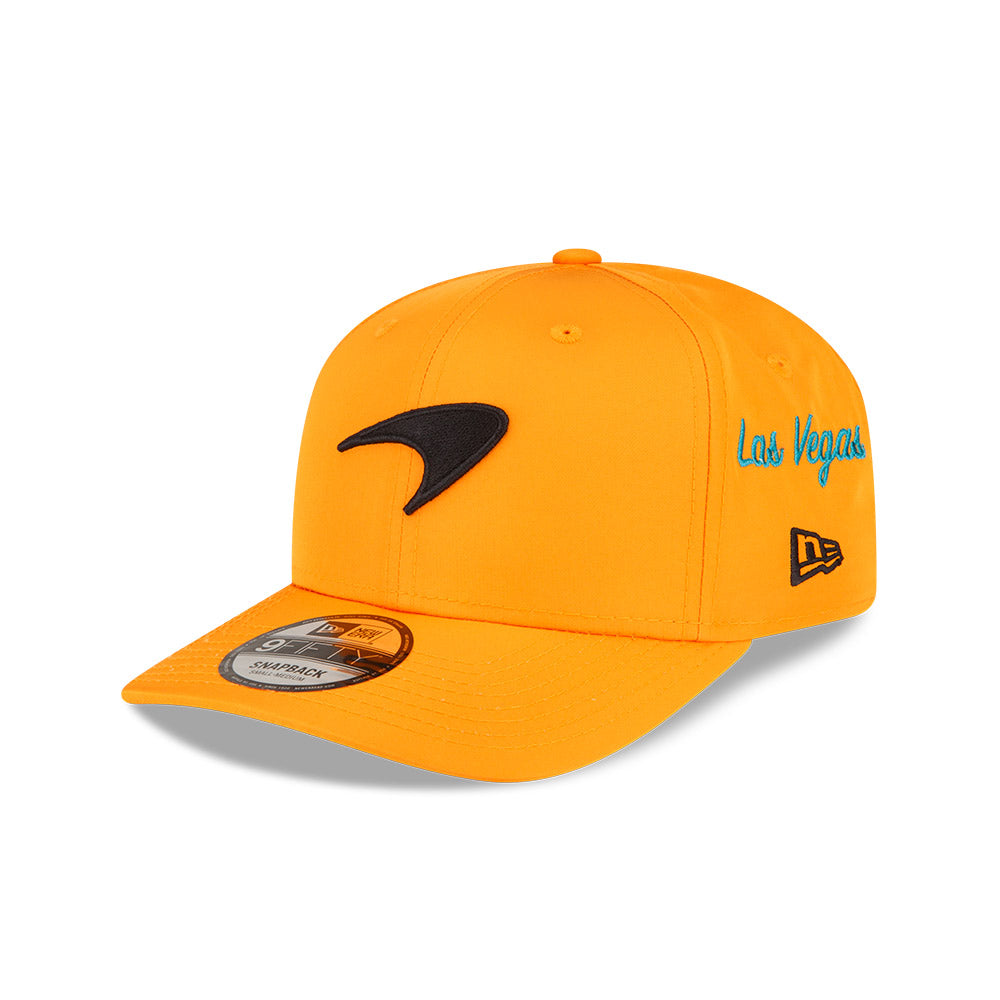 McLaren Racing F1 New Era Special Edition 9Fifty Unisex Las Vegas GP Orange Hat