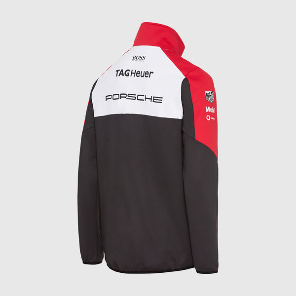 Porsche Formula E Team Softshell Black Jacket