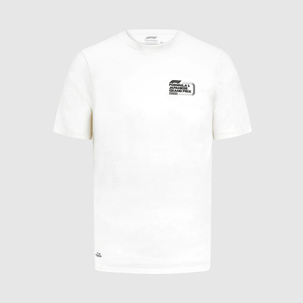 F1 Tech Collection F1 Mens Japan GP White T-shirt 2023