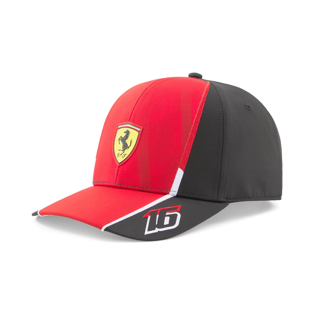 Scuderia Ferrari F1 Driver Charles Leclerc Kids Red Hat