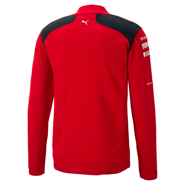Scuderia Ferrari F1 Team Half Zip Red Sweater