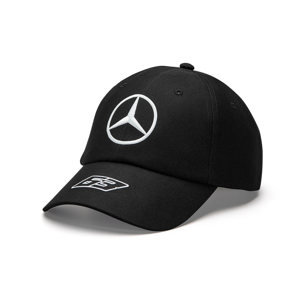 Mercedes AMG F1 Driver George Russell Mens Black/White/Blue Hat