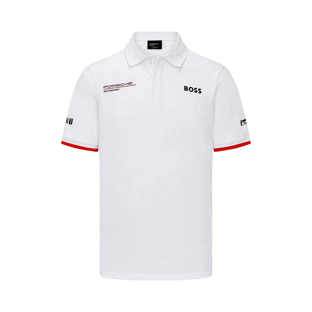 Porsche Motorsport F1 Team Mens White Polo Shirt