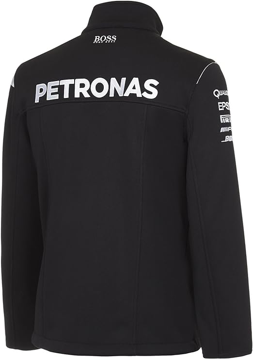 Mercedes-AMG Petronas F1 Team Men Softshell Black Jacket 2016