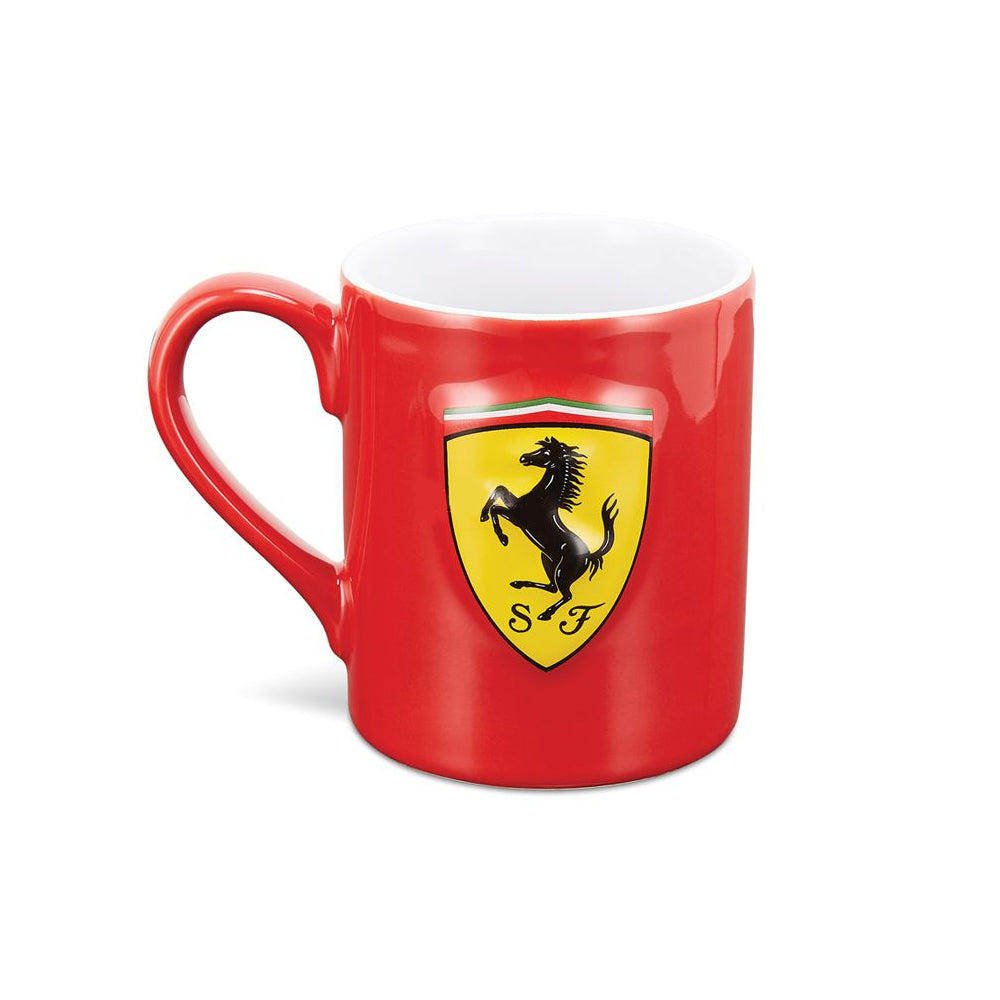 Scuderia Ferrari F1 Team Scudetto Red/Black Shield Mug