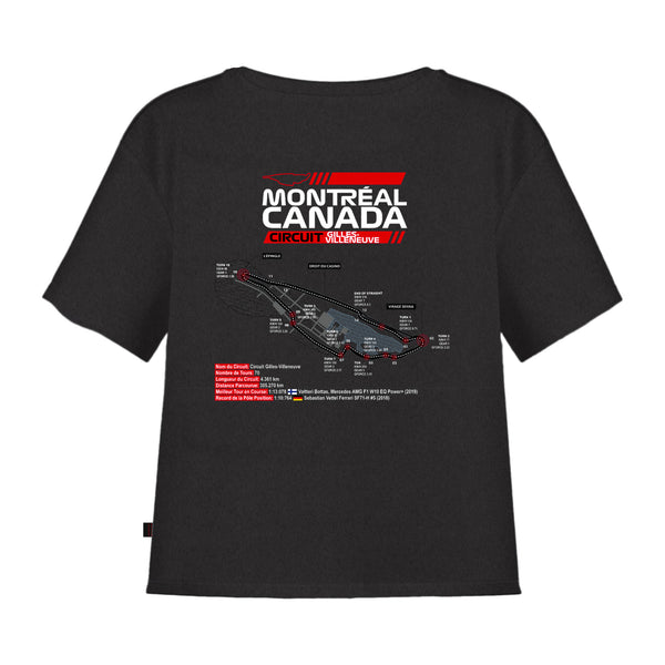 Circuit Gilles Villeneuve Youth Event Collection Kids Charcoal T-Shirt