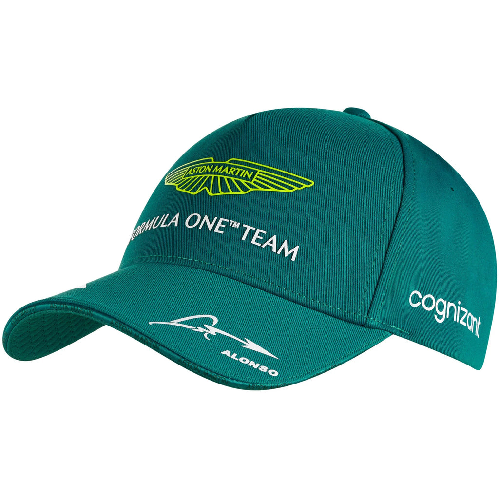 Aston Martin Official F1 Driver Fernando Alonso Unisex Green Hat