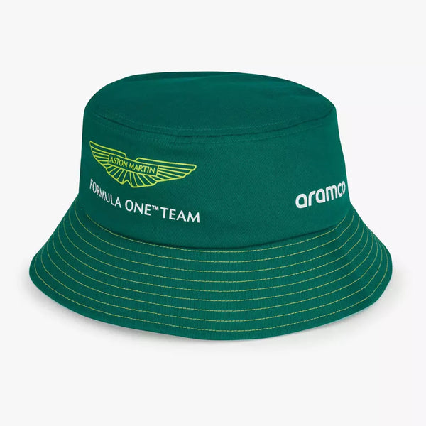 Aston Martin Official Team Unisex Green Bucket Hat