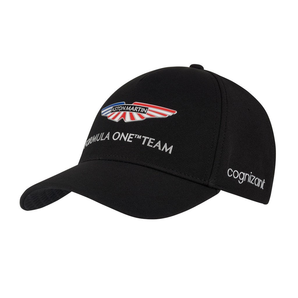 Aston Martin Official F1 Team Unisex USA Edition Black Hat