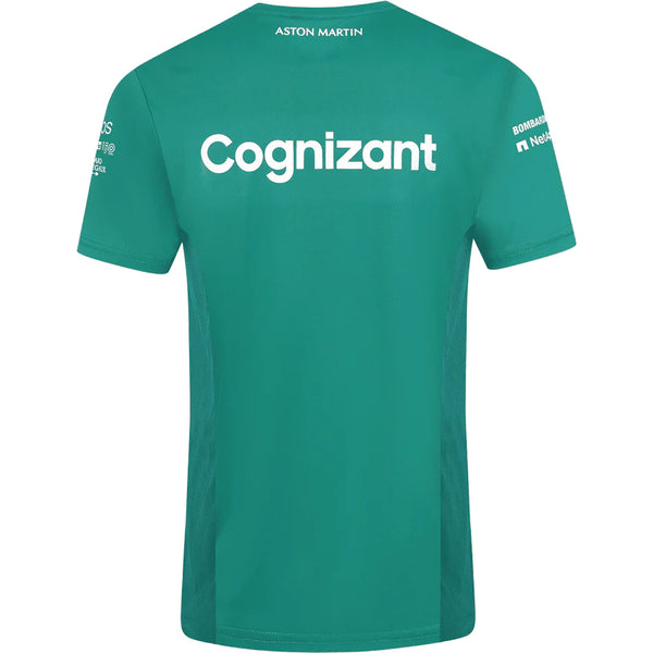 Aston Martin Cognizant F1 Team Mens Green T-Shirt 2022