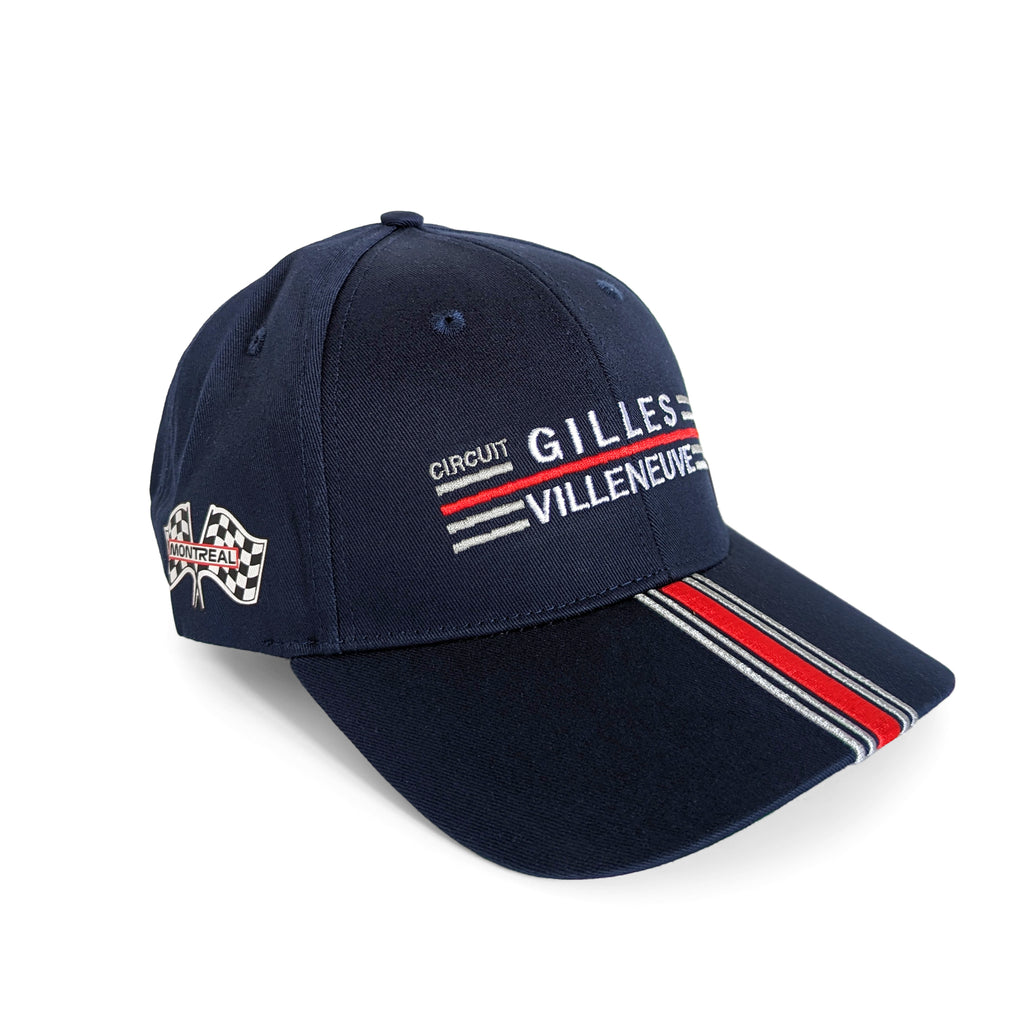 Circuit Gilles Villeneuve Fanwear Collection Mens Navy Hat