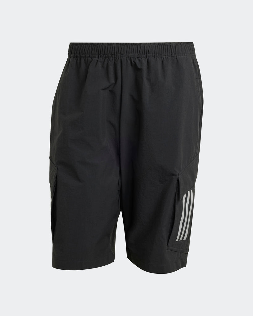 Mercedes AMG Petronas F1 Team x Adidas Mens 2025 Mechanics Shorts Black