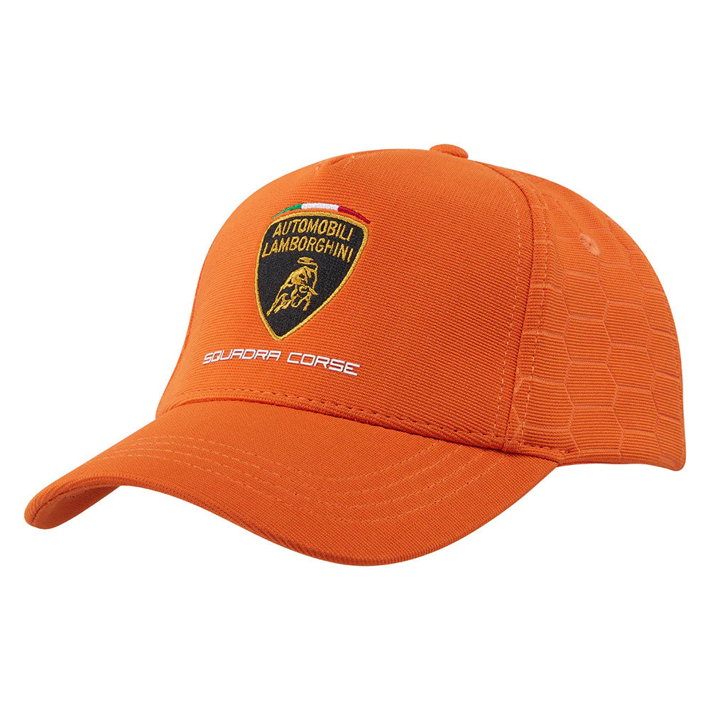 Automobili Lamborghini Squadra Corse Team Unisex Travel Orange Hat