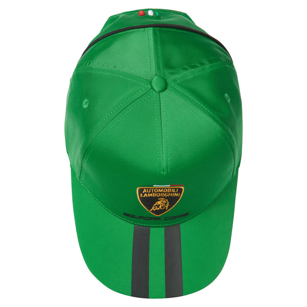Automobili Lamborghini Squadra Corse Unisex Travel Green Hat