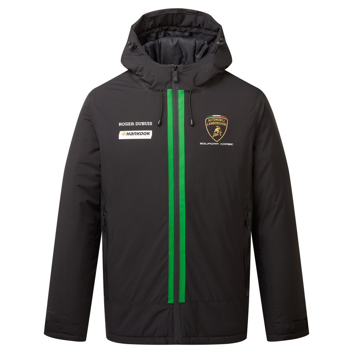 Automobili Lamborghini Squadra Corse Team Black Winter Jacket V12 RS