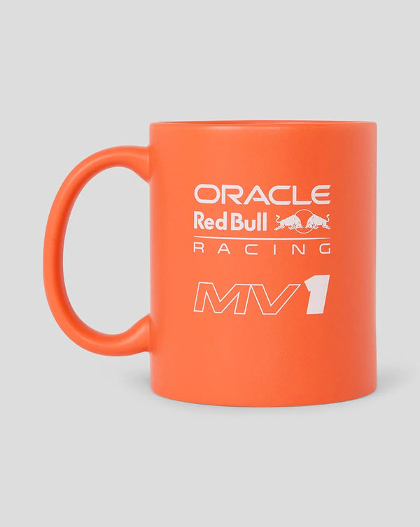 Red Bull Racing F1 Max Verstappen Orange Mug