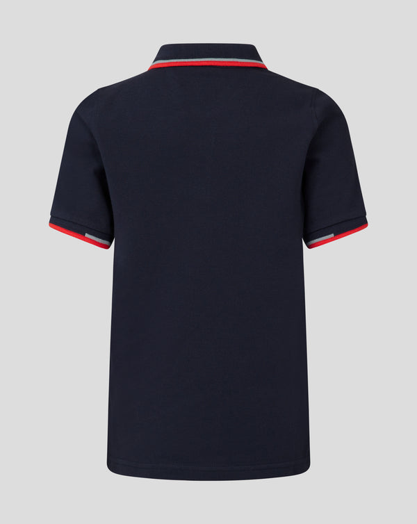 Oracle Red Bull Racing F1 Junior Core Logo Night Sky Blue Polo