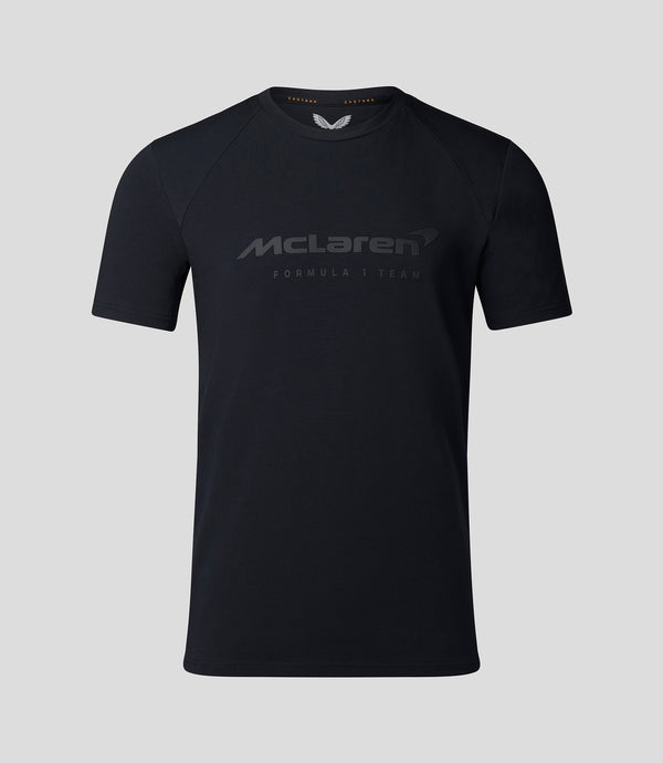 McLaren F1 Official Team Active Dual Brand Fanwear White / Black / Papaya / Dark Grey/ Light Grey/ Aquarius T-shirt