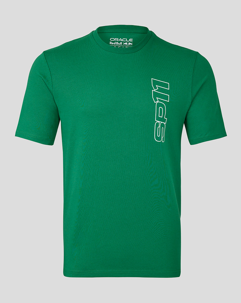 Oracle Red Bull Racing Driver Sergio "Checo" Perez Unisex Green T-Shirt
