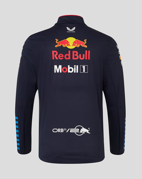 Oracle Red Bull Racing Team F1 Unisex Long Sleeve Night Sky Blue Softshell Jacket