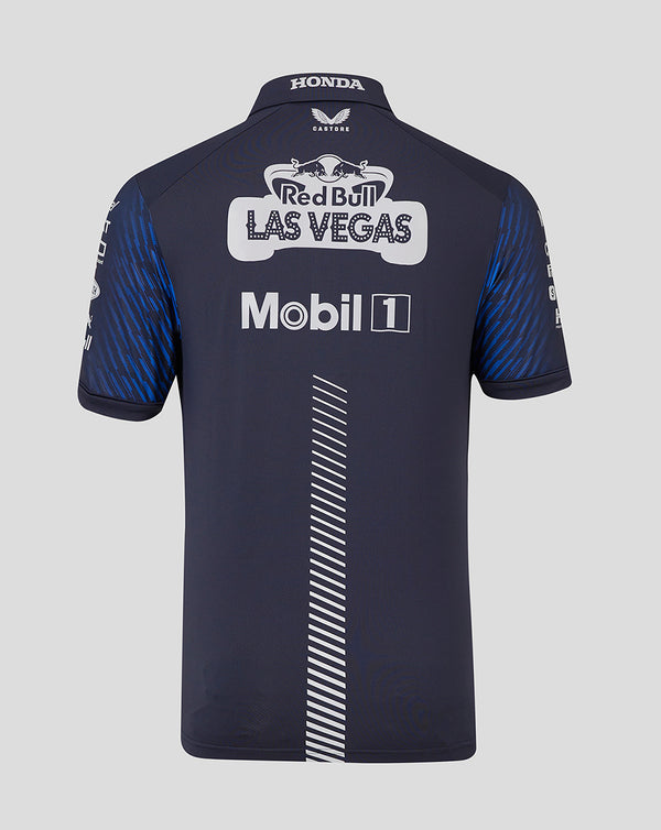 Red Bull Racing F1 Team Unisex Special Edition Las Vegas GP Night Sky Blue Polo