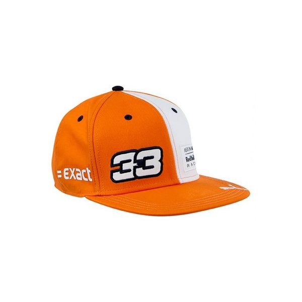 Red Bull Racing F1 Unisex Replica Max Verstappen Vibrant Orange Hat