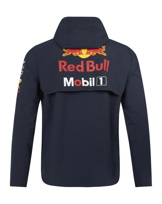 Oracle Red Bull Racing F1 Mens Rain Night Sky Water Resistant Blue Jacket