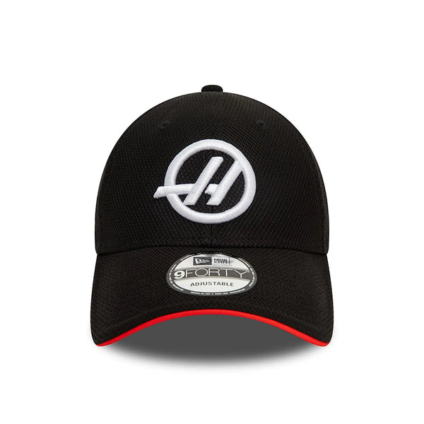Haas Racing F1 New Era 9Forty Unisex Black Baseball Hat 2024