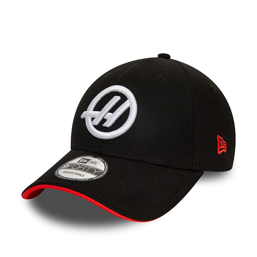 Haas Racing F1 New Era 9Forty Unisex Black Baseball Hat 2024