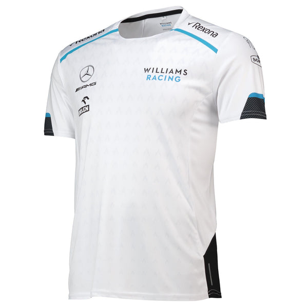 Williams Racing F1 Robert Kubica Mens White T-shirt