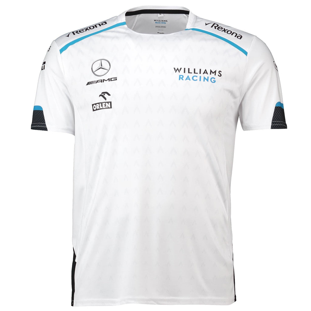 Williams Racing F1 Robert Kubica Mens White T-shirt