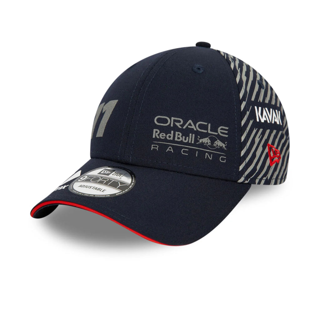 Red Bull Racing F1 Team New Era Special Edition 9Forty Driver Sergio "Checo" Perez Unisex Las Vegas GP Navy Hat