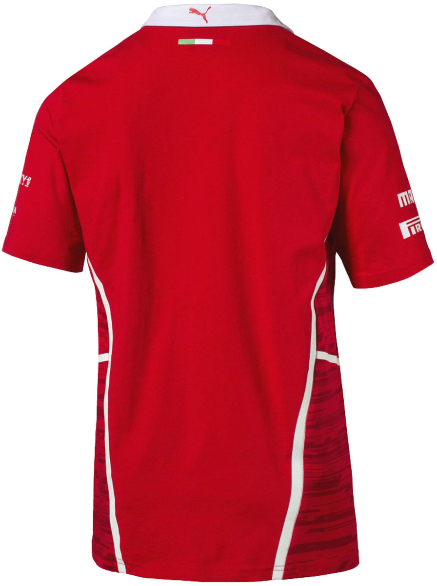 Scuderia Ferrari F1 Team Vettel Red T Shirt 2017 V12 RS