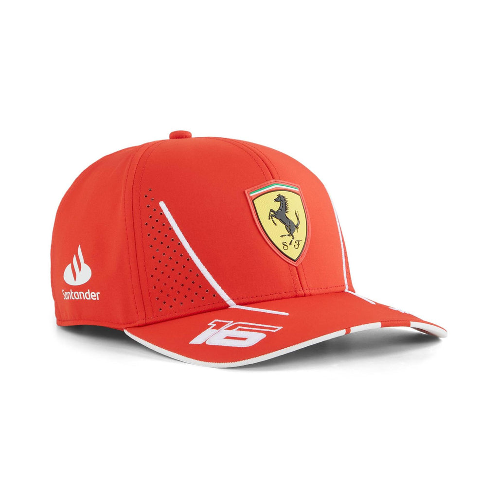 Scuderia Ferrari F1 Team Unisex Driver Charles Lerclerc Red Hat 2024