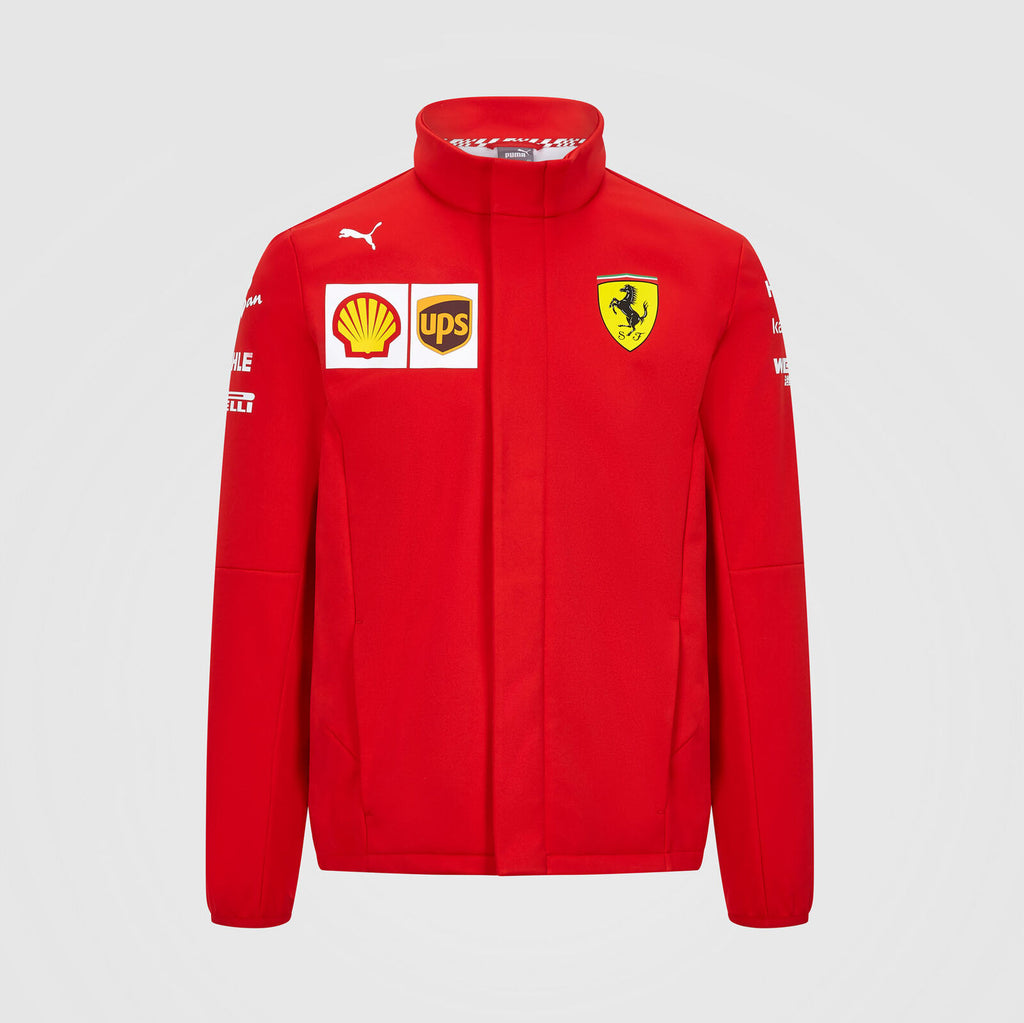 Scuderia Ferrari Team Softshell Red Jacket 2020