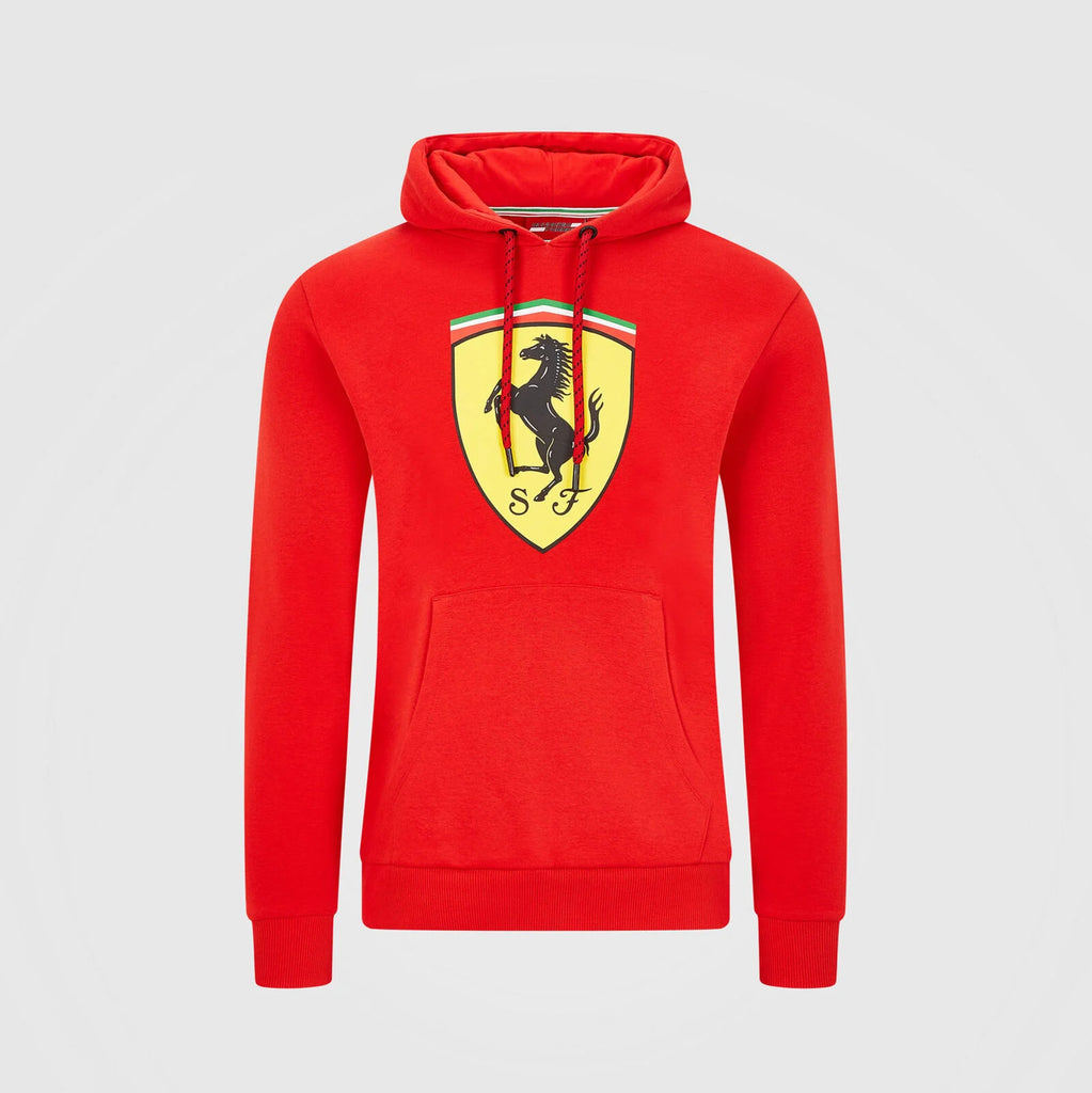 Scuderia Ferrari F1 Team Mens Red Hooded Sweat 2020