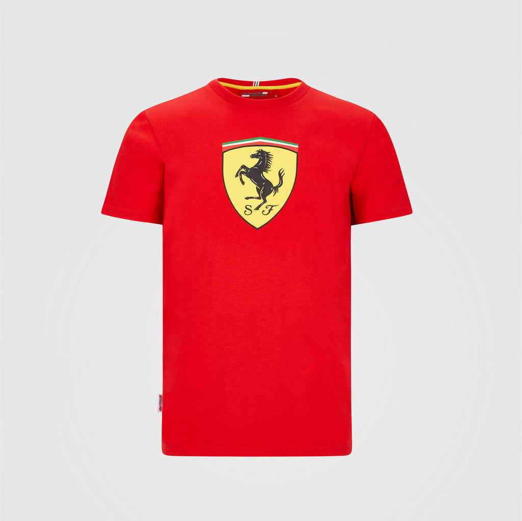 Scuderia Ferrari F1 Team Mens Shield T Shirt 2020