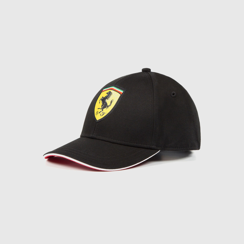 Scuderia Ferrari F1 Team Unisex Classic Logo Black Hat 2018