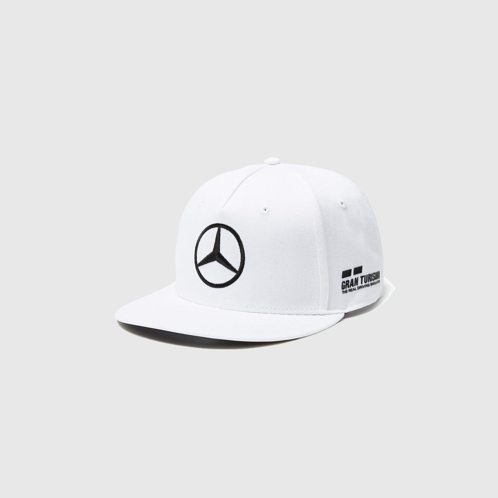 Mercedes AMG Petronas F1 Team Unisex Driver Lewis Hamilton Flatbrim Hat