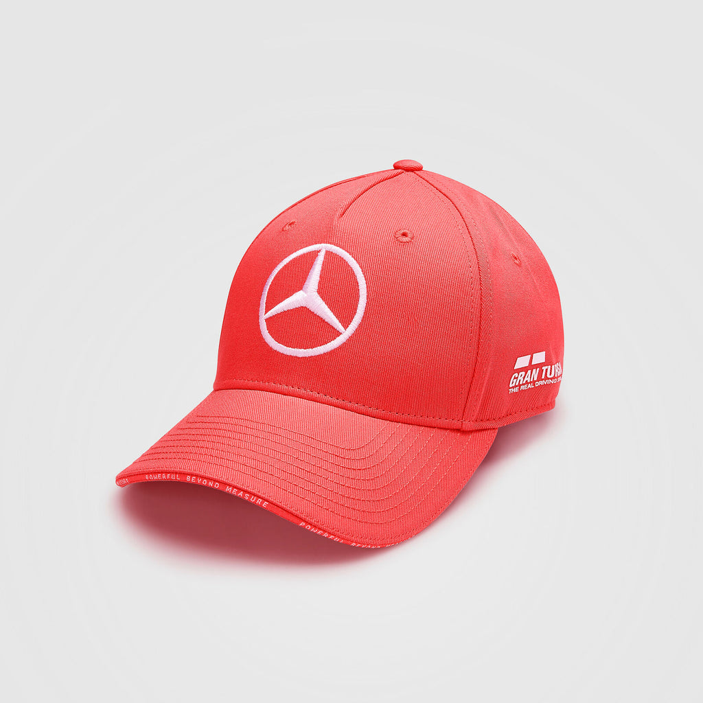 Mercedes AMG Petronas F1 Team Unisex Driver Lewis Hamilton British GP Pink Hat